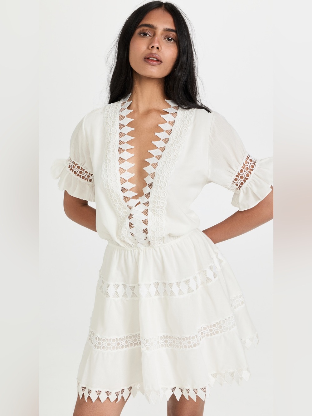 NEW PEIXOTO ora dress in white
